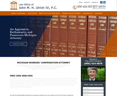 Lawyer Website Design Portfolio Colorado